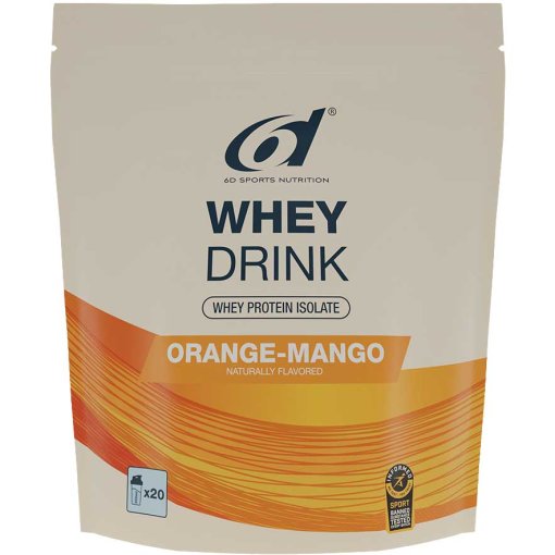 Kuva tuotteesta 6d Sports Nutrition Whey Drink - Proteiinijuomajauhe - Parasta ennen -päiväys 1.11.2026 - 480g