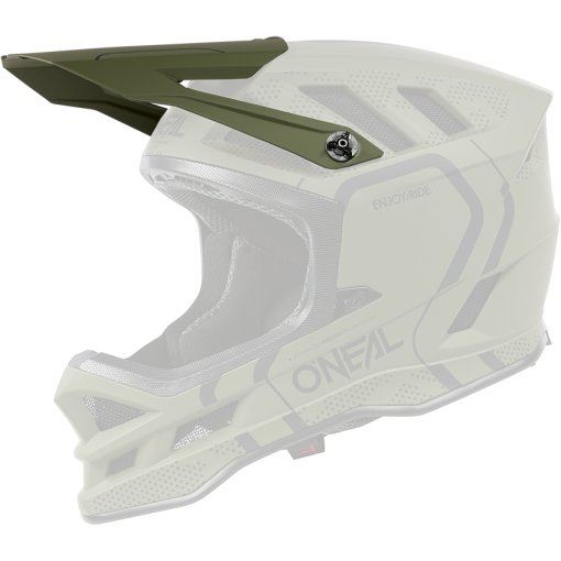 Productfoto van O&#039;Neal Blade Polyacrylite Helm - Vizier - STRIKE V.25 olive/black