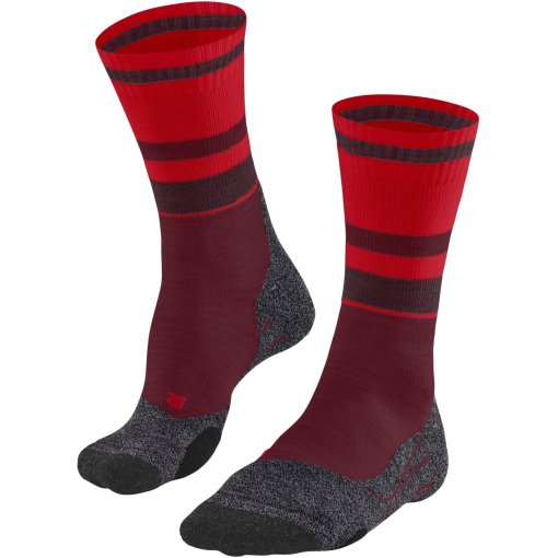 Photo produit de Falke Chaussettes de Compression Femme - TK2 Explore Trekking - fuego-black 8078