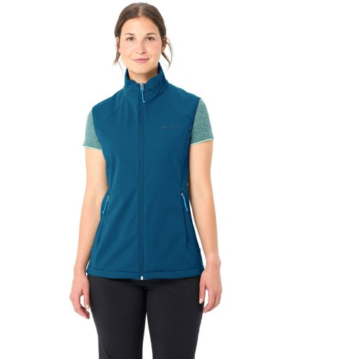 Produktbild von Vaude Everhike Softshell-Weste für Damen - shore blue