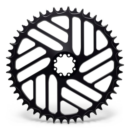Foto de Alugear Beach Ball Narrow Wide Boost Plato MTB - 1x SRAM 8-Agujeros Direct Mount - negro