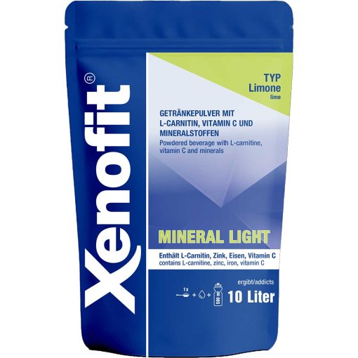 Image of Xenofit Mineral Light Lime - Beverage Powder - 260g Stand-Up Pouch
