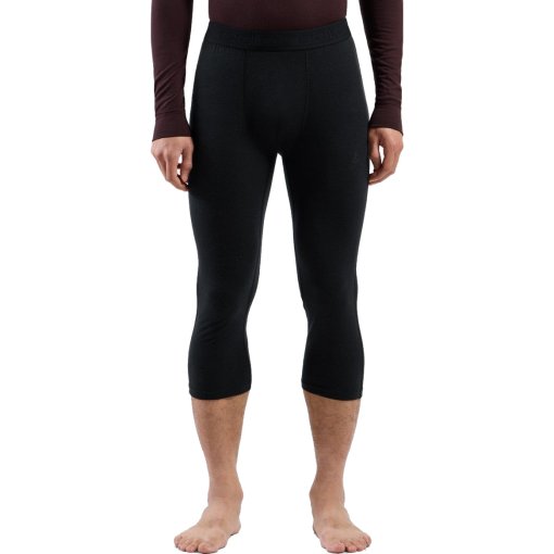 Foto de Odlo Calzoncillo 3/4 Hombre - Revelstoke Performance Wool Warm - negro