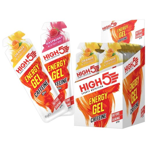 Foto de High5 Gel de Carbohidratos + Cafeína - Energy Gel Caffeine - 20x40g