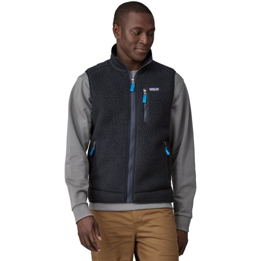 Foto de Patagonia Chaleco Hombre - Retro Pile - Pitch Blue w/Endless Blue