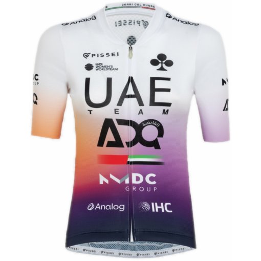 Zdjęcie: PISSEI Replica UAE Team ADQ Koszulka Rowerowa z Krótkim Rękawem Kobieta - ADQ 26