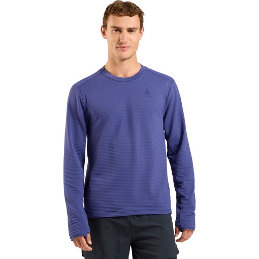 Foto de Odlo Camiseta Running Hombre - Essentials Thermal Crew - skipper blue