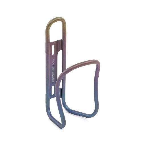 Produktbild von Falkenjagd Eloxierter Titan-Flaschenhalter - rainbow