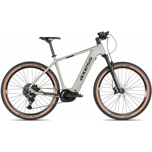 Foto de Axess ELEMENT - Bicicleta eléctrica de montaña - 2026 - moss grey matt/black/pearl white