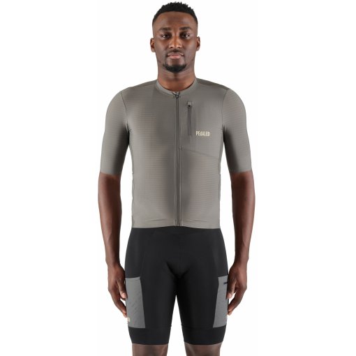 Immagine prodotto da PEdALED Maglia a Maniche Corte Uomo - Odyssey - Dark Grey