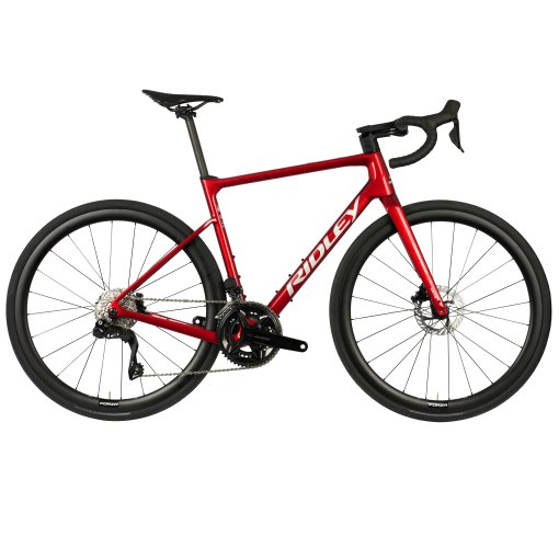 Picture of Ridley GRIFN - Carbon Road Bike - 2026 - candy red / metallic silver