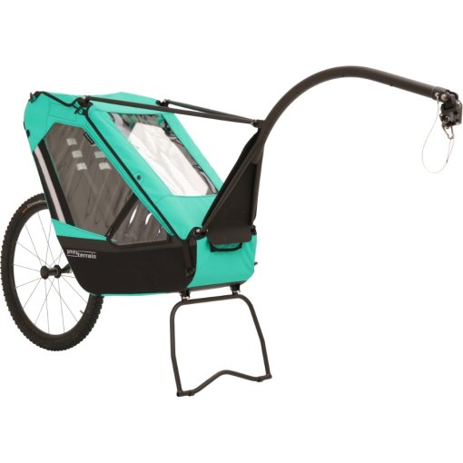 Produktbild von Tout Terrain Singletrailer II Sport Fahrradanhänger für 1 Kind - caribbean green