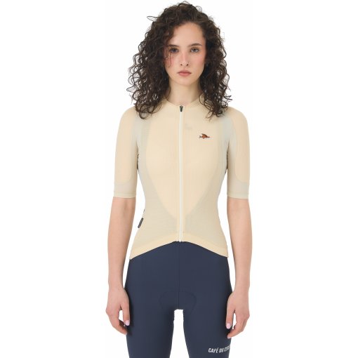 Picture of Café du Cycliste Mireille Short Sleeve Jersey Women - fog