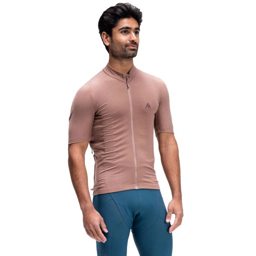 Foto de 7mesh Ashlu Merino Maillot de manga corta para hombres - Toffee