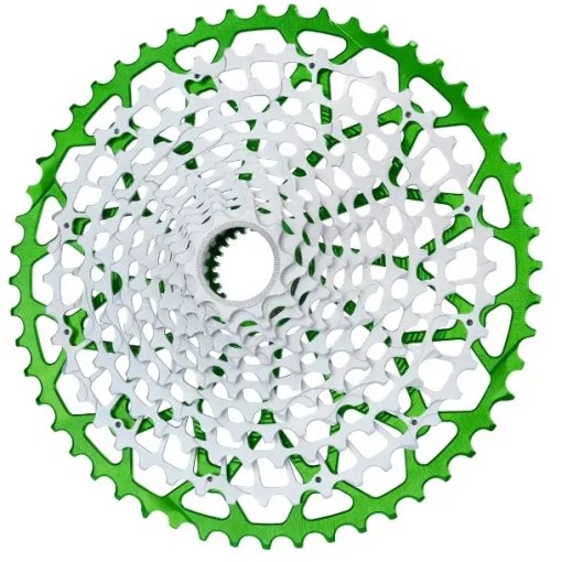 Productfoto van Garbaruk Gen2.0 MTB-cassette - Micro Spline | 12-voudig | 10-52T - groen