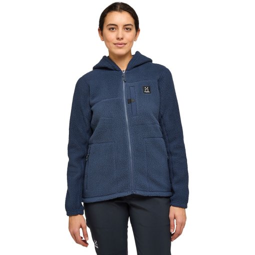Foto de Haglöfs Chaqueta Polar Mujer - Malung Pile Hood - tarn blue 3N5