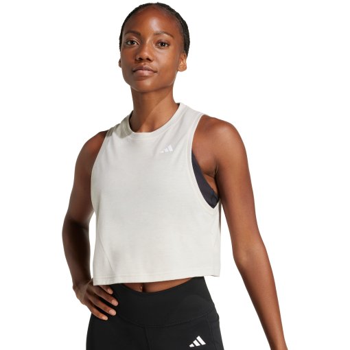 Foto de adidas Camiseta de Tirantes Mujer - Train Essentials Boxy Workout - wonder alumina JC9557