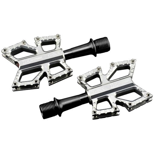 Foto de KCNC Slim Road Kyrex Platform Pedal with Titanium Axle - silver