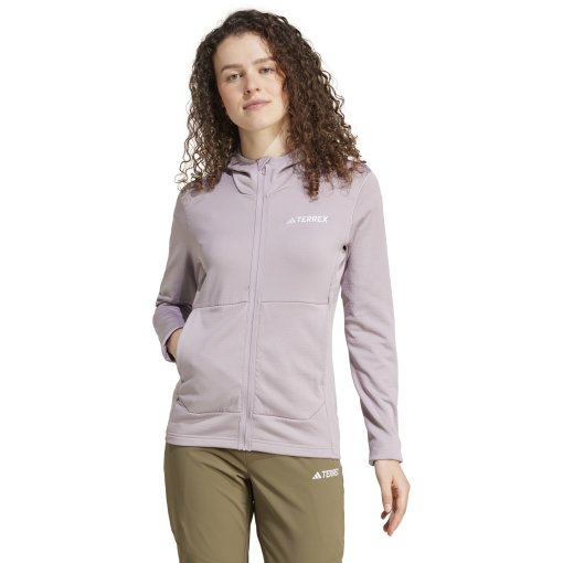 Foto de adidas Chaqueta Mujer - TERREX Xperior Light Fleece - preloved fig JG6355