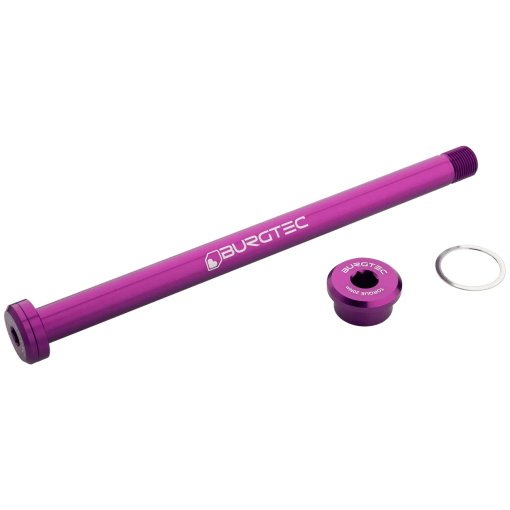 Produktbild von Burgtec Steckachse - hinten | 12x148mm Boost | 173mm | für Rocky Mountain - purple rain