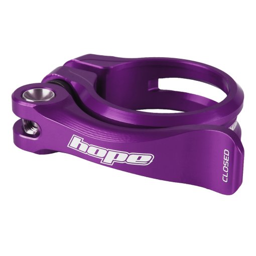 Foto de Hope Abrazadera de Sillín - Cierre Rápido - púrpura