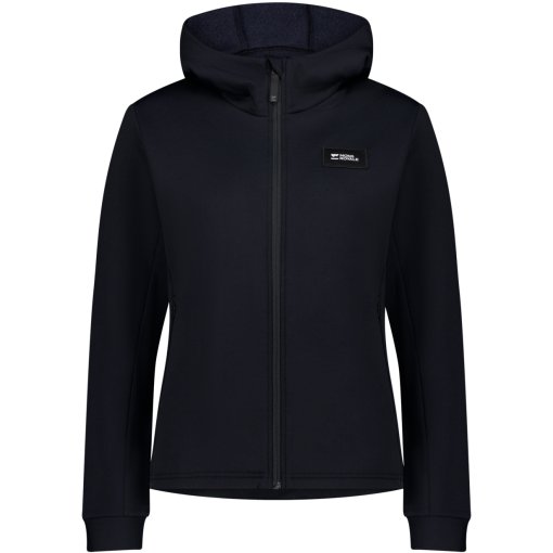 Foto de Mons Royale Chaqueta con Capucha Mujer - Arcadia Merino Fleece - negro