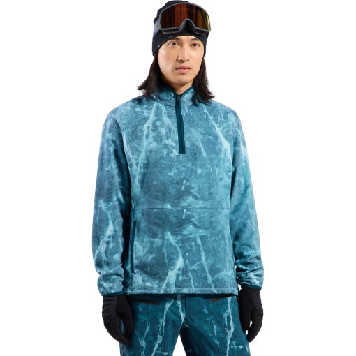 Produktbild von Odlo Collective Voices X-Alp Mid Layer mit Stehkragen Herren - reflecting pond