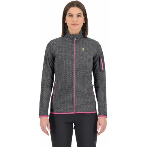 Produktbild von Karpos Mesdi&#039; Fleecejacke Damen - smoked/pink power