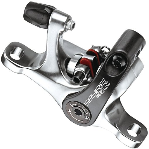 Photo produit de TRP Spyre SLC Mechanical Disc Brake Caliper - Postmount - grey/carbon