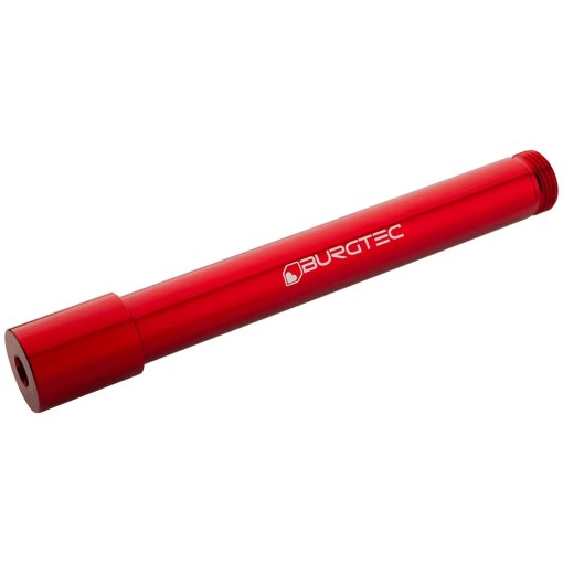 Photo produit de Burgtec Axe Traversant - avant | 20x110mm Boost | 141mm | pour Öhlins DH38 - race red