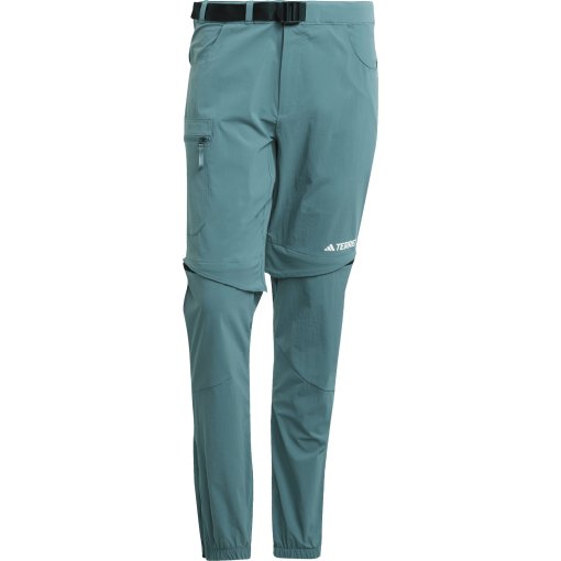 Photo produit de adidas Pantalon Homme - TERREX Utilitas Zip-Off - preloved teal JM7402