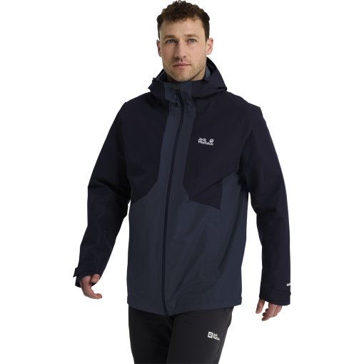 Kuva tuotteesta Jack Wolfskin Stonetrail 3In1 Miesten takit - midnight sky