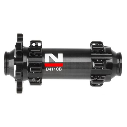 Foto de Novatec Buje Delantero - D411CB - Ultralight | Carbon | Straightpull | 6 Agujeros | 15x100mm