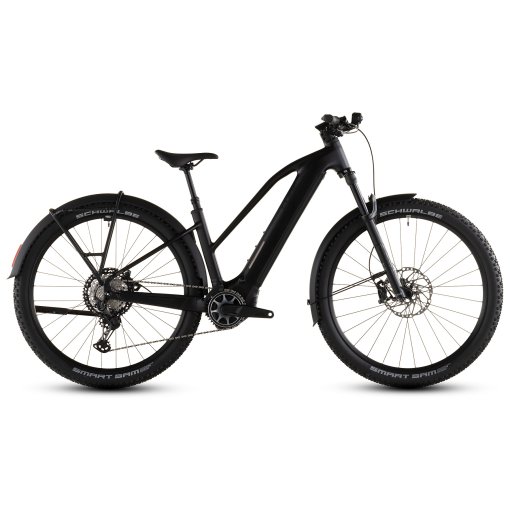 Foto de CUBE Bicicleta Eléctrica de Montaña - REACTION HYBRID SLX 800 FE - Trapeze - 2026 - 27.5“ – silverdust / chrome