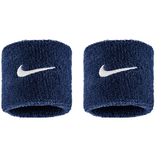 Picture of Nike Swoosh Classic Wristbands - 2 Pack - collegenavy/white 463