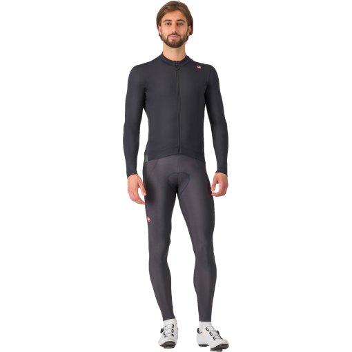 Castelli Espresso Thermal Jersey Men - light black 085 | BIKE24