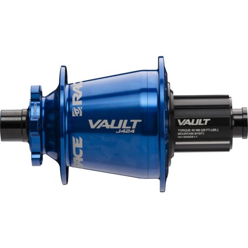 Produktbild von Race Face Vault J424 Hinterradnabe - 6-Loch - 12x148mm Boost - 32 Loch - dunkelblau hochglanz