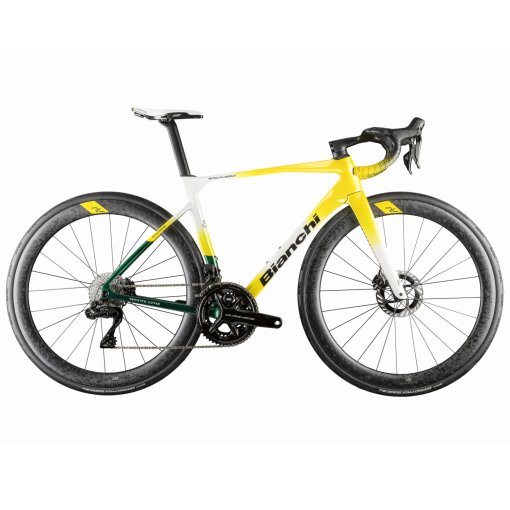 Picture of Bianchi SPECIALISSIMA RC - Tour de France™ 2026 Collection - Carbon Roadbike - 2026 - colori maglie TDF glossy