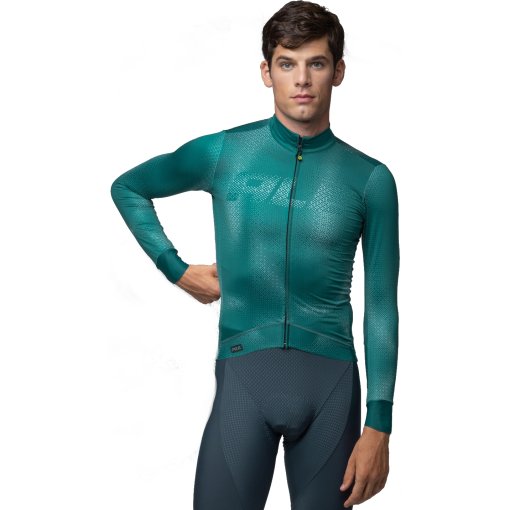 Photo produit de Alé PR-E Sauvage Maillot à manches longues pour hommes - green