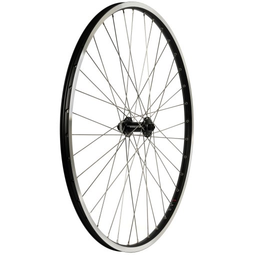 Productfoto van RLND URB1 Voorwiel - 28/29&quot; | Clincher | Centerlock | QR 100mm - Shimano HB-QC300 - zwart/zilver