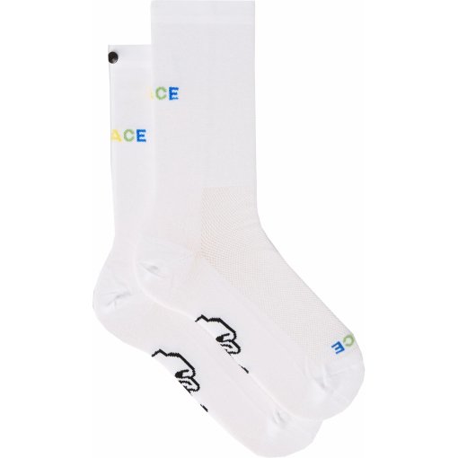 Produktbild von FINGERSCROSSED Rolling Harmony Fahrradsocken - Weiß