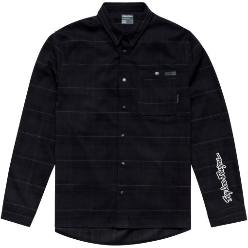 Foto de Troy Lee Designs Camisa de Franela Hombre - Grind - Yd Plaid Carbon