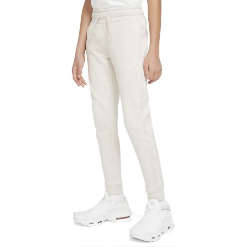 Foto de Nike Pantalon Niños - Sportswear Swoosh Fleece - desert sand/white DA0771-008