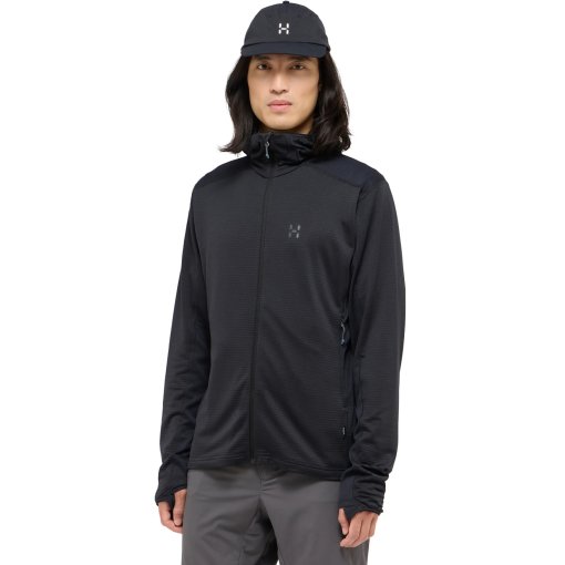 Photo produit de Haglöfs L.I.M Mid Multi II Hood Veste pour hommes - true black 2C5