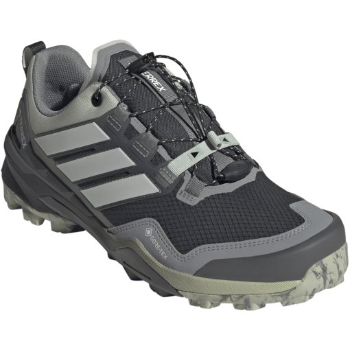 Picture of adidas TERREX Skychaser GORE-TEX Hiking Shoes Men - carbon/grey one/halo green KJ8912