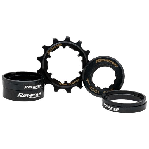 Produktbild von Reverse Components Single Speed Kit | Microspline - 13T - schwarz