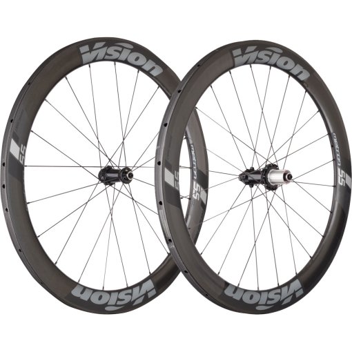 Immagine prodotto da Vision Metron 55 SL Disc Carbon Wheelset - Tubular - Centerlock - FW: 12x100mm/QR | RW: 12x142mm/QR - SRAM XDR