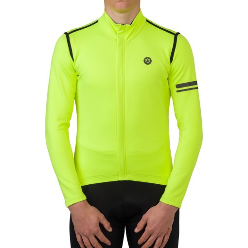 Foto de AGU Maillot de Manga Larga Impermeable Hombre - Performance Premium - negro/amarillo