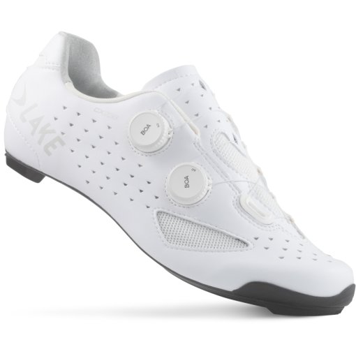 Foto de Lake Zapatillas Ciclismo Carretera Hombre - CX238-X Wide - Clarino Microfiber - blanco/blanco