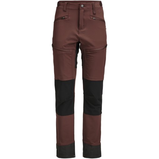 Foto de Lundhags Pantalones Mujer - Padje Stretch - Burgundy/Negro 18512